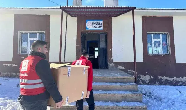 Kızılay'dan ihtiyaç sahibi ailelere destek