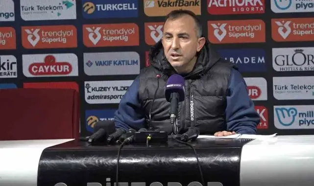 Recep Uçar: "Günün sonunda değerli bir puan Rize'den alınan puan"