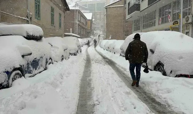 Artvin'de kar esareti