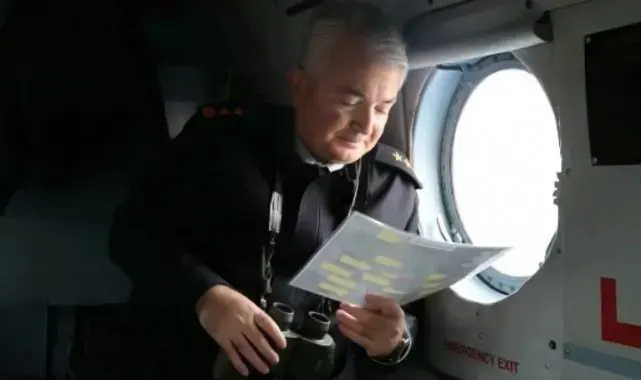 Balıkesir'de Tümgeneral Nurettin Alkan havadan denetimi takip etti