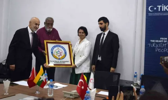 TİKA'dan Myanmar'da hastaneye tıbbi ekipman desteği
