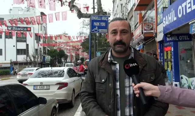 Dünya rekortmeni engelli sporcuya engelli park yerinde ceza şoku
