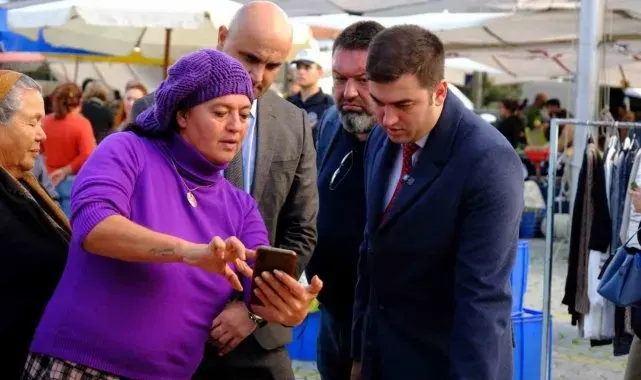 Başkan Mandalinci, saha çalışmalarına Dereköy, Koyunbaba ve Gümüşlük'te devam etti