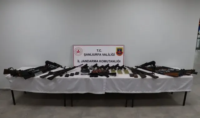 Şanlıurfa'da silah kaçakçılığı operasyonu: 18 gözaltı