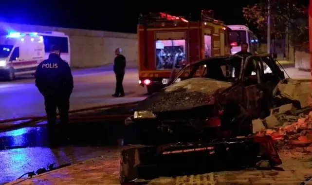 Edirne'de yanan otomobildeki 4 kişinin öldüğü feci olayın ayrıntıları ortaya çıktı