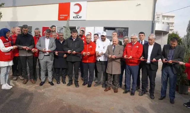 Adıyaman'da Kızılay Aşevi'nin açılışı yapıldı