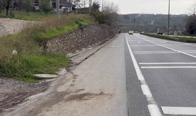 Ticari taksinin çarptığı kadın olay yerinde hayatını kaybetti: Kaza anı kamerada