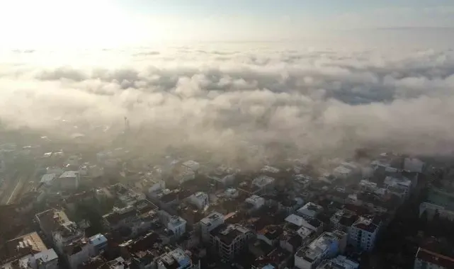 Aydınlılar güne sisle uyandı