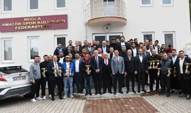 Muğla'da başarılı amatör kulüplere 30'uncu ödül töreni