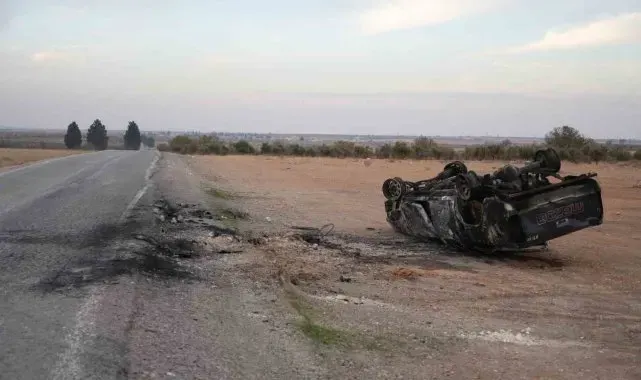 Terör örgütü PKKYPG'den kurtarılan Münbiç'te çatışmanın izleri halen duruyor