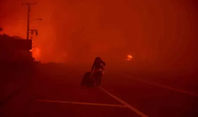 California'da orman yangını: 3 bin 983 dönüm arazi küle döndü