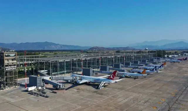 Dalaman Havalimanı 11 ayda 5,5 milyon yolcuya hizmet verdi