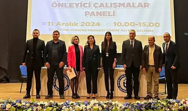 Efeler Belediyesi Bağımlılıkla Mücadele Paneli'ne katkı sağladı