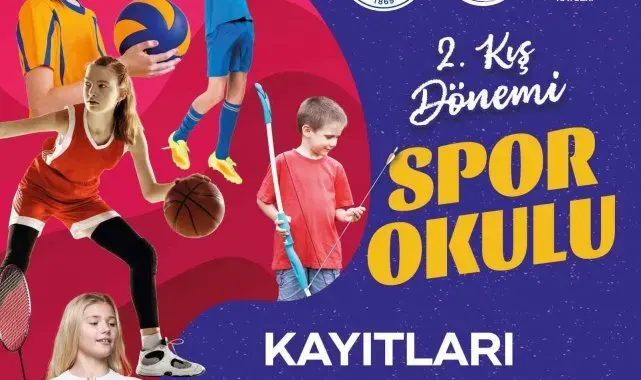 Büyükşehir'in kış dönemi spor okulları kayıtları başladı