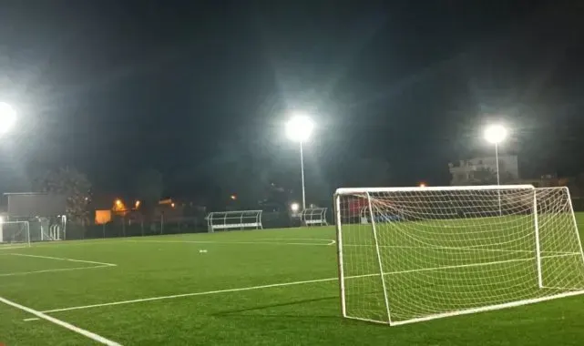 Bu sahada artık akşam maçları da yapılabilecek