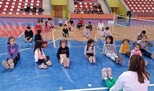 Bulanık'ta jimnastik kurslarına yoğun ilgi
