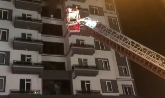 Kahramanmaraş'ta dairede çıkan yangın korkuttu