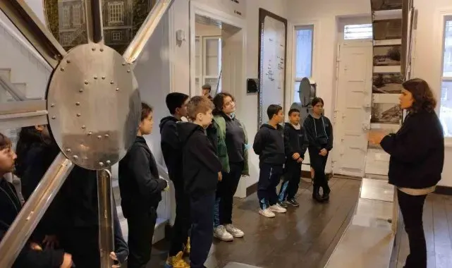 Yaşadıklarını ilçenin tarihini Kent Müzesinde öğreniyorlar