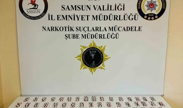 Samsun'da 728 sentetik ecza ele geçirildi