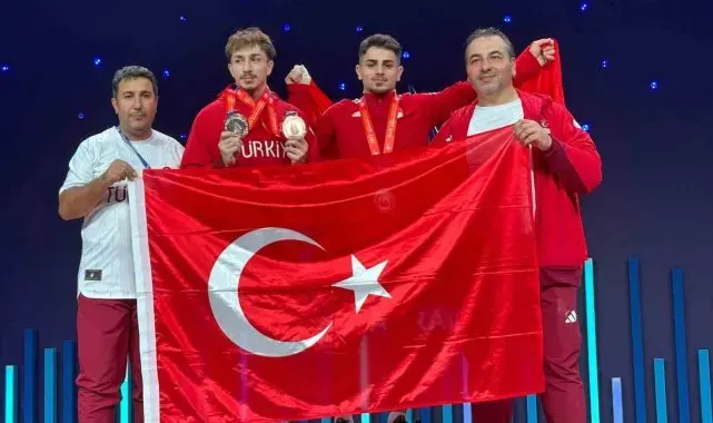 Dünya Halter Şampiyonası'nda 3 madalya