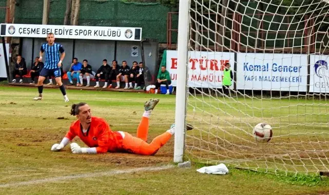 Çeşme Belediyespor evinde 4-1 mağlup