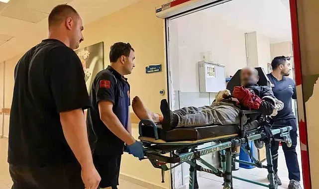 Ellerini zincire sıkıştıran adamın 6 parmağı koptu