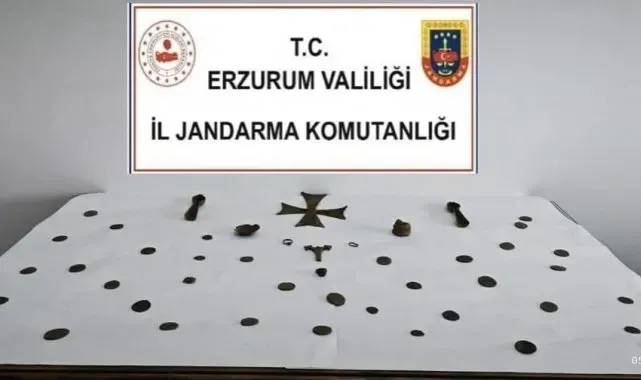 Tekman'da tarihi eser operasyonu