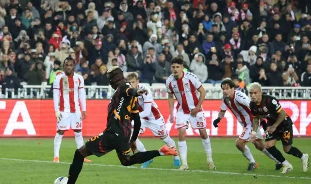 Trendyol Süper Lig: NG Sivasspor: 1 - Galatasaray: 2