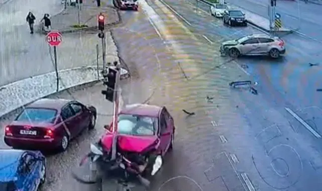 Dönüş yasağı ihlali kazaya sebep oldu: 1 yaralı