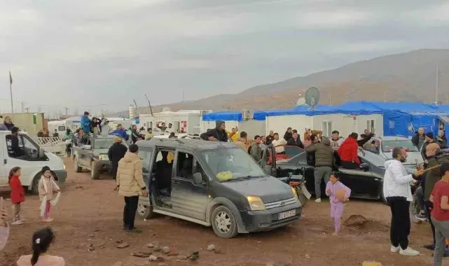 Gölbaşı ilçesinde Suriyeliler kutlama yaptı