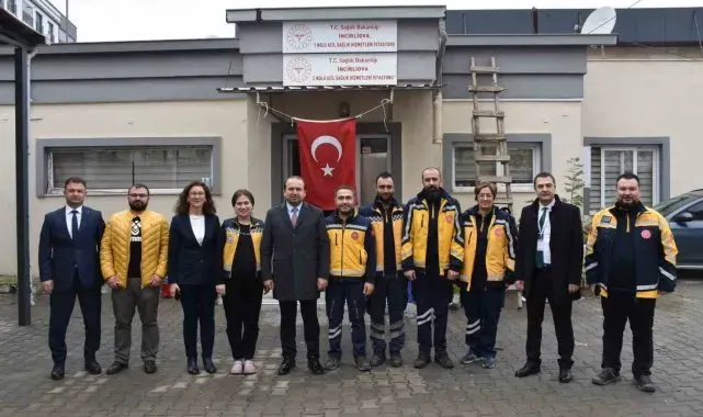 İl Sağlık Müdürü Şenkul acil sağlık hizmetleri personeli ile bir araya geldi