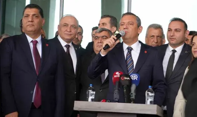 CHP Genel Başkanı Özgür Özel Kilis'te