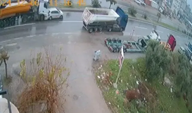 Milas'taki kazanın kamera görüntüleri ortaya çıktı