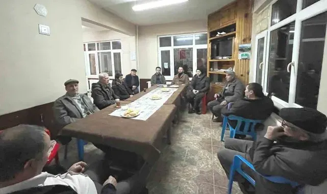 Hisarcık Müftülüğünden köy kahvelerinde sohbet programı