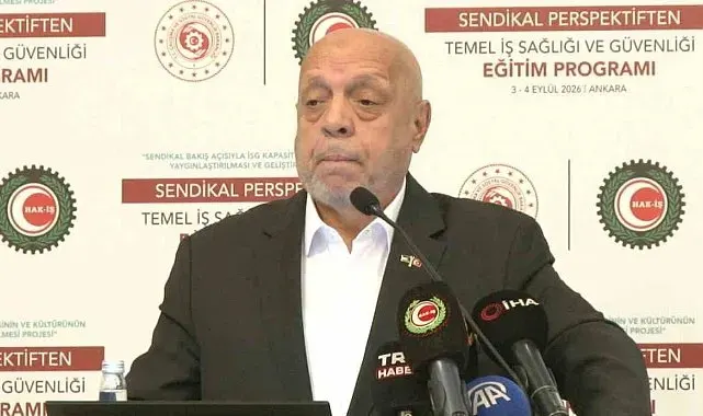 HAK-İŞ Genel Başkanı Arslan: "Asgari Ücret Tespit Komisyonu'nda devletimiz düzenleyici rol üstlenmeli"