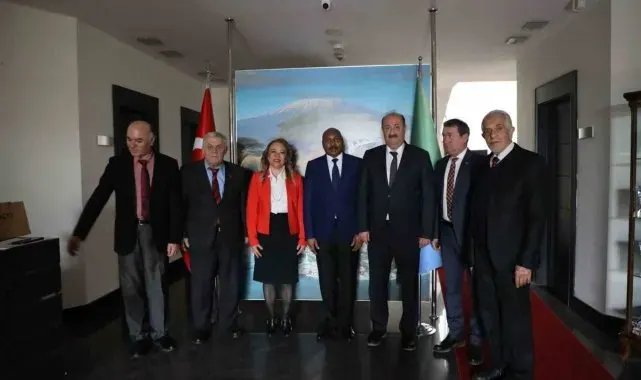 ASATUF Heyeti, Tanzanya Büyükelçiliği'ni ziyaret etti