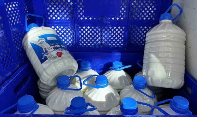 Büyükşehir; 2 yılda 3 bin aileye 320 bin litre süt yardımı yaptı