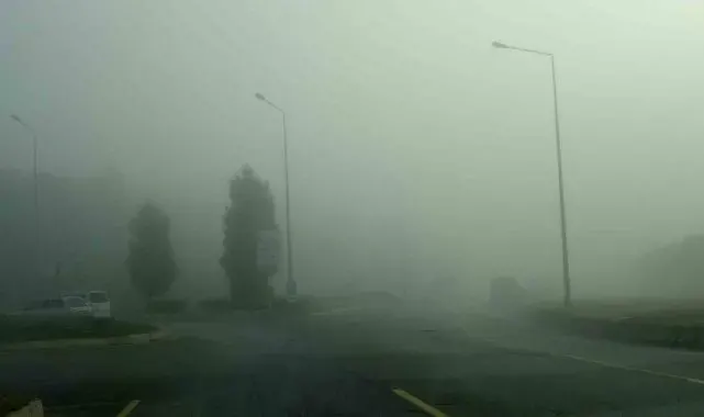 Menteşe'de sis sürücüleri zorladı