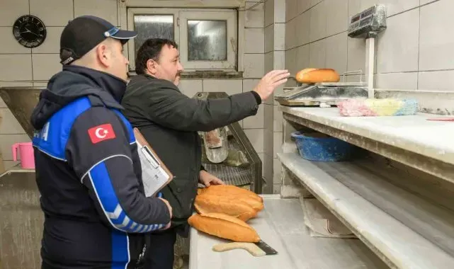 Esenyurt'ta zabıta ekipleri fırınları denetledi