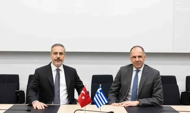 Bakan Fidan, Yunan mevkidaşı Gerapetritis ile görüştü