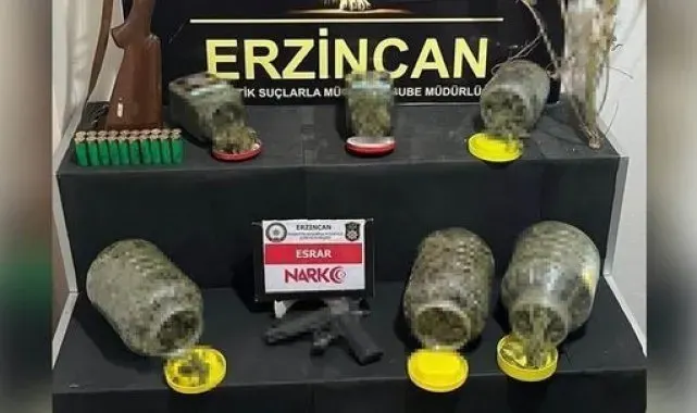 Erzincan'da uyuşturucuya geçit verilmiyor