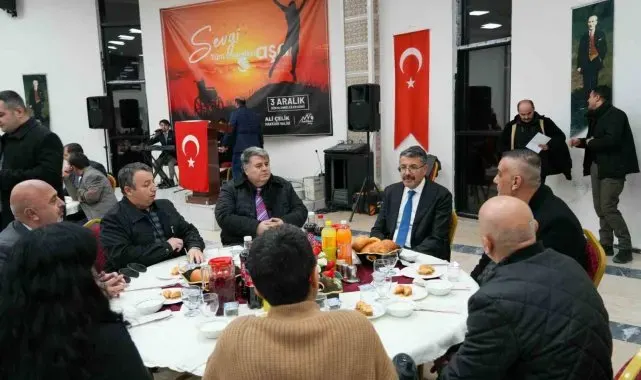 Vali Ali Çelik "Sevgi tüm engelleri aşar"