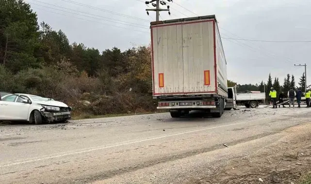 Kocaeli'de zincirleme kaza: 3 yaralı