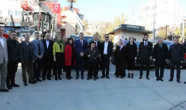 Şırnak Belediyesi 6 yeni aracı filosuna kattı