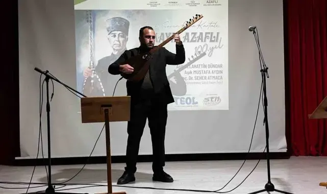 Eskişehir'de Aşık Mikayıl Azaflı 100.yılı anma
