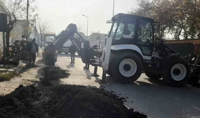 Küçük Sanayi Sitesinin yol kalitesi artıyor