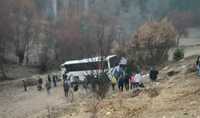Emet'te işçi servisi yoldan çıktı: 9 yaralı
