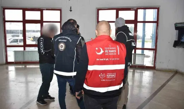 Sinop'ta düzensiz göçmen uygulaması