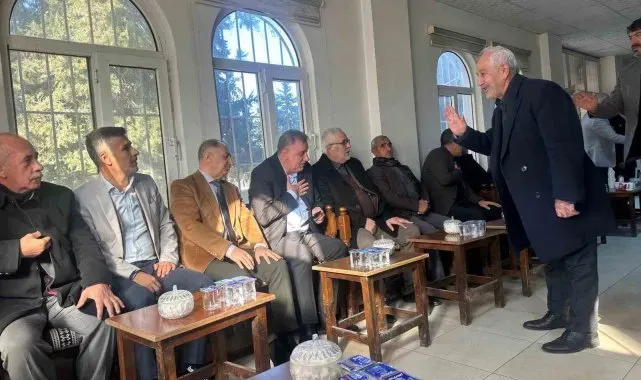 Sağlık-Sen heyetinden Yalgettekin ailesine taziye ziyareti