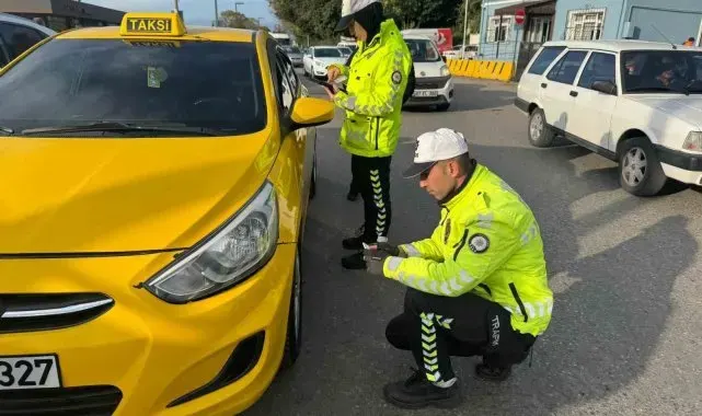 Ticari taksilere kış lastiği uygulaması